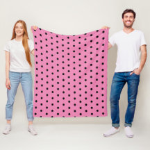 Roze en zwarte pooldots
