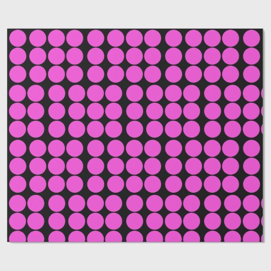 Roze en zwarte poolpunten — Papier voor opvulling (Vlak)