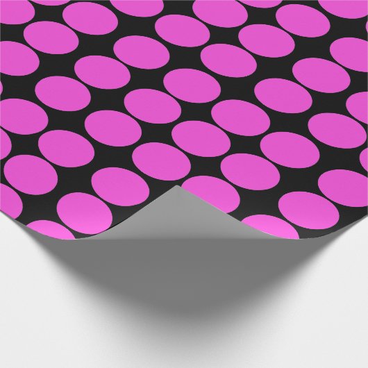 Roze en zwarte poolpunten — Papier voor opvulling (Hoek)