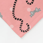 Roze en zwarte roze roze roze roodroze roestpatroo fleece deken (Hoek)