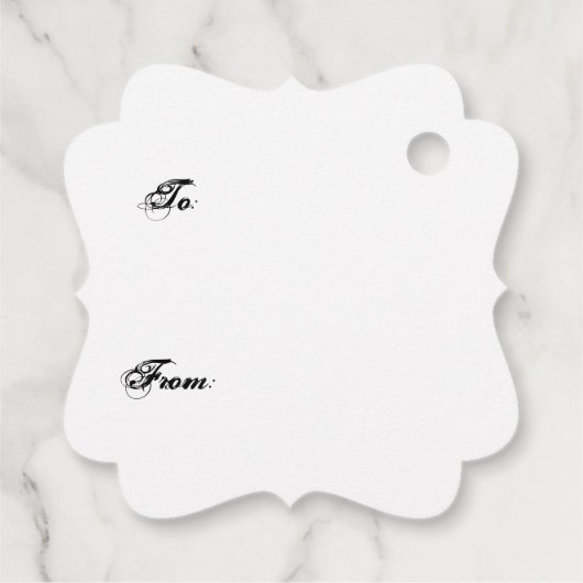 Roze en zwarte schedel cadeaukaartjes bedankjes labels (Achterkant)