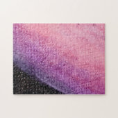 Roze en Zwarte Schildering Legpuzzel (Horizontaal)