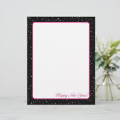 Roze en zwarte sneeuw met briefterhead (Staand voorkant)