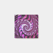 Roze en zwarte spiraalverlichting