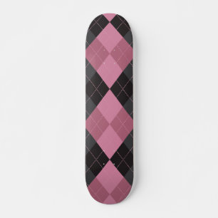 Roze en zwarte stijl persoonlijk skateboard