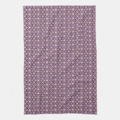 Roze en zwarte stijl theedoek (Verticaal)