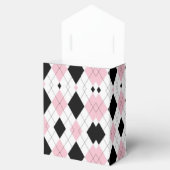 Roze en zwarte stijlpagina - Aangepaste favoriete  Bedankdoosjes (Geopend)