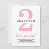 Roze en zwarte stripes Kinderen van afgelopen dag Kaart (Voorkant)