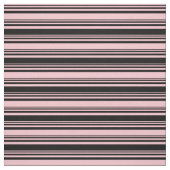 Roze en zwarte strips stof (Swatch)