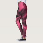 roze en zwarte Stropdas Leggings (Links)