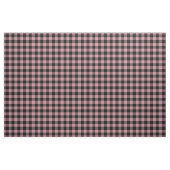 Roze en zwarte vintage geruite gingham stof (Fat Quarter)