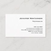 Roze en zwarte vogels op een boomtak visitekaartje (Achterkant)