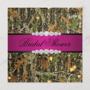 Roze en zwarte Zebra Bachelorette Party Kaart