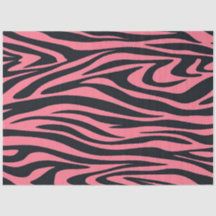 Roze en zwarte Zebra dierenprint
