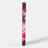 Roze Energie Vlinder Fractale Kunst Case-Mate iPhone Case (Achterkant / Rechts)