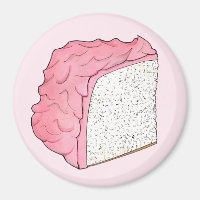 Roze Engel Eten Cake Slice Bakken Retro Dessert