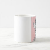 roze engel koffiemok (Center)