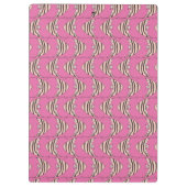 Roze engelvis klembord (Achterkant)