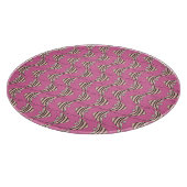 Roze engelvis snijplank (Hoek)