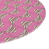 Roze engelvis snijplank (Hoek)