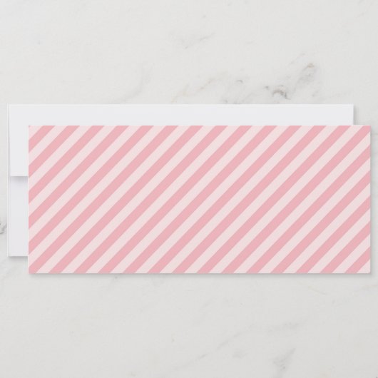 Roze Enterprise Boarding Pass Airplane Gift Ticket Kaart (Achterkant)