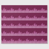 Roze Equalizer Cadeaupapier (Vlak)