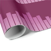 Roze Equalizer Cadeaupapier (Rol Hoek)
