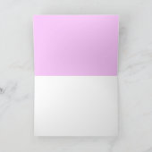 Roze Erwt in een Kaart van het Baby shower van het (Binnen)