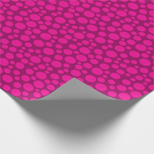 Roze erwten, groot cadeaupapier (Hoek)