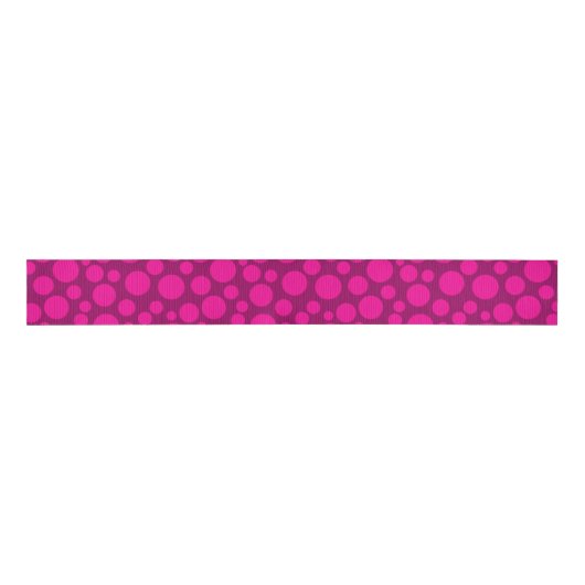 Roze erwten grosgrain lint (Voorkant)
