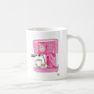 Roze Espresso Maker-Mok Koffiemok