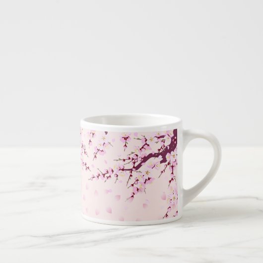 Roze espresso Mok (Rechts)