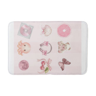 Roze esthetiek  badmat