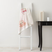 Roze esthetiek sherpa deken (In situ)