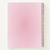 Roze esthetisch notitieboek (Achterkant)
