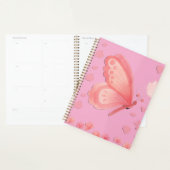 Roze Esthetisch Planner Notitieboek (Display)