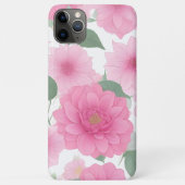  roze esthetische bloem serene bloemen charme Case-Mate iPhone case (Achterkant)