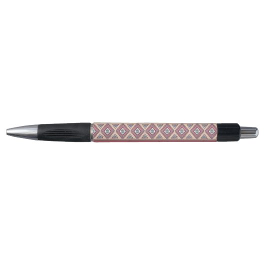 Roze etnisch olifantenpatroon pen (Voorkant)