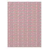 Roze etnisch olifantenpatroon tafelkleed (Voorkant)