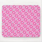 Roze Etnisch Patroon Muismat (Voorkant)