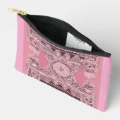 Roze etnische stijl AI-kunst Etui (Open)