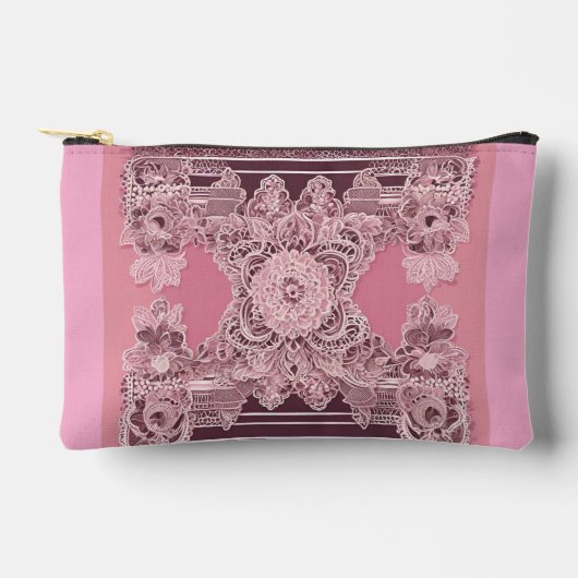Roze etnische stijl AI-kunst Etui (Voorkant)