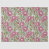 Roze eucalyptus na de regen tissuepapier (Voorkant)