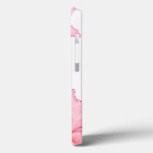 Roze exotische Waterverf Flowers Case-Mate iPhone Case (Achterkant / Links)