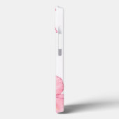 Roze exotische Waterverven bloemen Case-Mate iPhone Case (Achterkant / Links)