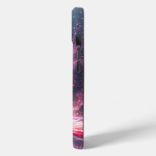 Roze explosie Case-Mate iPhone case (Achterkant / Links)