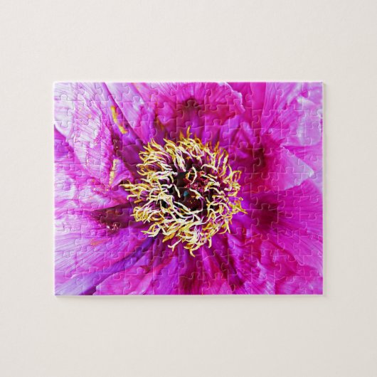 Roze explosie legpuzzel (Horizontaal)