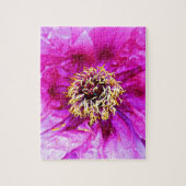 Roze explosie legpuzzel (Verticaal)