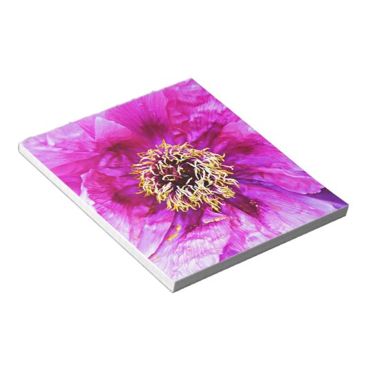 Roze explosie notitieblok (Schuin)