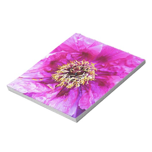 Roze explosie notitieblok (Linkerzijde)